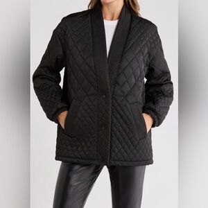 Rebecca Minkoff Women's Black Quilted Jacket